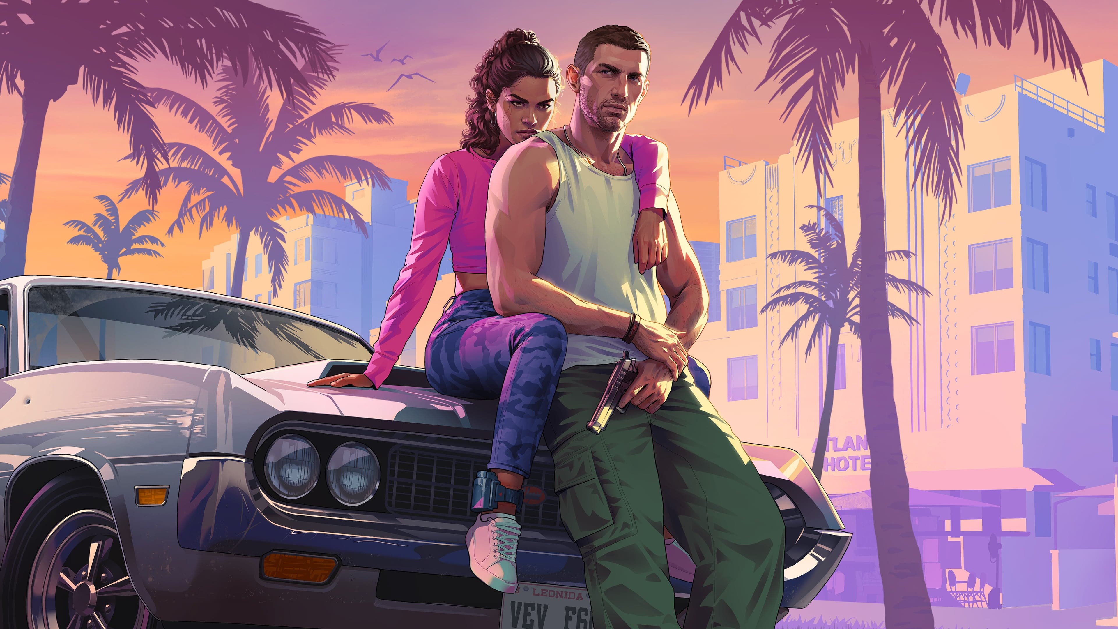 Lucia Caminos and Jason Duval — official Rockstar Games artwork